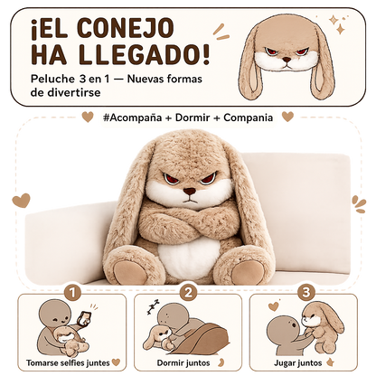Peluche Conejo enfadado